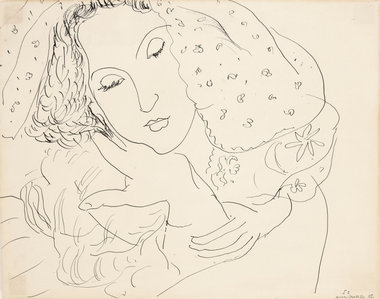 Portrait de Nézy by Henri Matisse