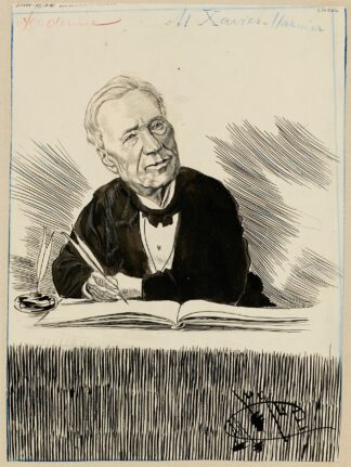 Portrait de Xavier Marmier by Manuel Luque