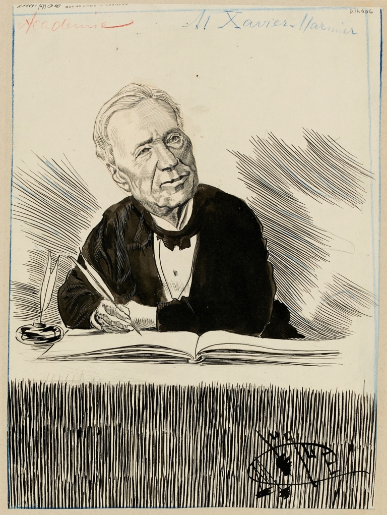 Portrait de Xavier Marmier by Manuel Luque