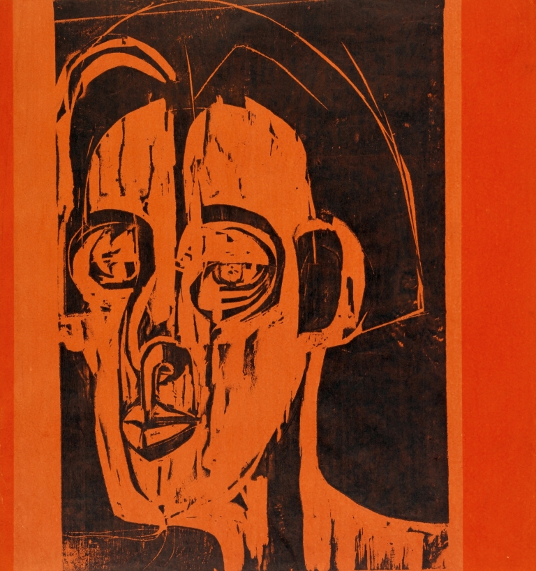 Portrait Ernst Ludwig Kirchner II by Albert Müller