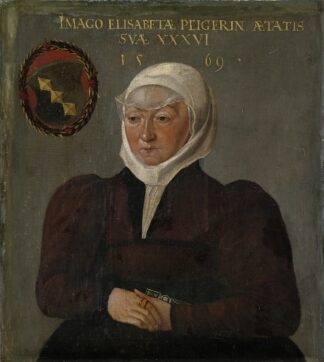 Portrait of Elisabeth Peyer of Schaffhausen by Abel Stimmer