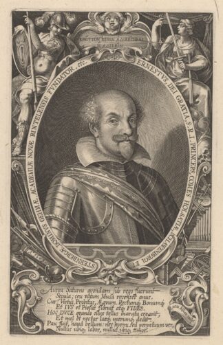 Portrait of Ernst von Holstein-Schaumburg by Lucas Kilian