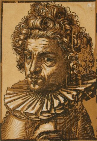 Portrait of Gillis van Breen by Hendrick Goltzius