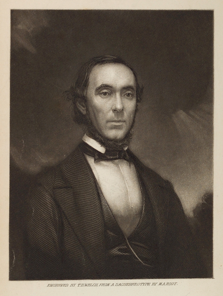 Portrait of John Wise, aeronaut by P.S. Duval & Son.