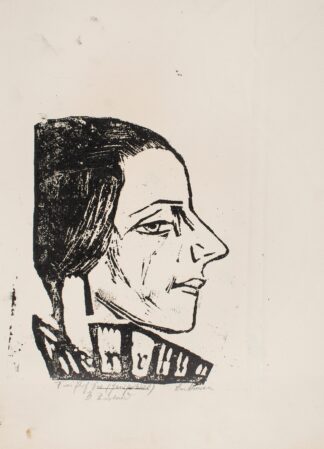 Portrait of Mrs. Swarzenski by Max Beckmann