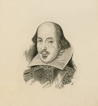 Portrait of Shakespeare by W.F. Kurze