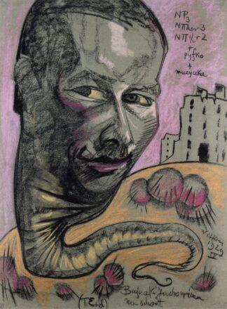 Portrait of Włodzimierz Nawrocki by Stanisław Ignacy Witkiewicz