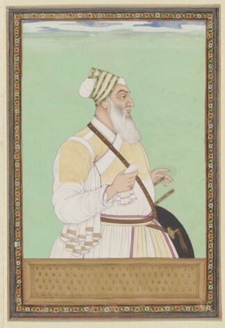 Portret van Fath Jang Khan, de grootvizier van Aurangzeb by Anonymous