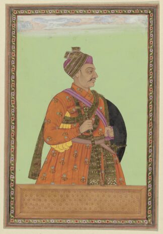 Portret van Musa Khan, die een page van Sultan Abdullah by Anonymous