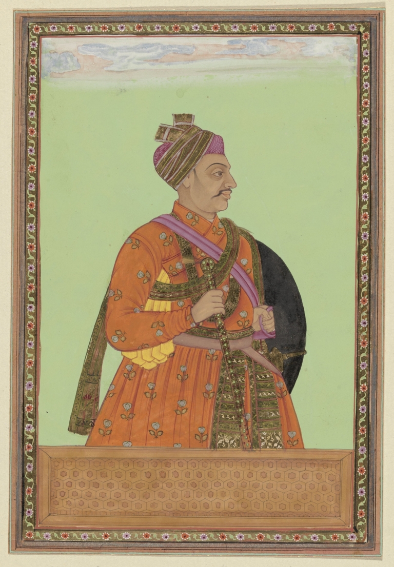 Portret van Musa Khan, die een page van Sultan Abdullah by Anonymous