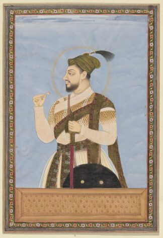 Portret van Sultan Mahmud, zoon van Ibrahim Adil-shah na zijn vader is hij heerser over Bijapur geweest by Anonymous