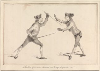 Position Aprés Avoir Desarmé sur le Coup de Quarte by James Gwin