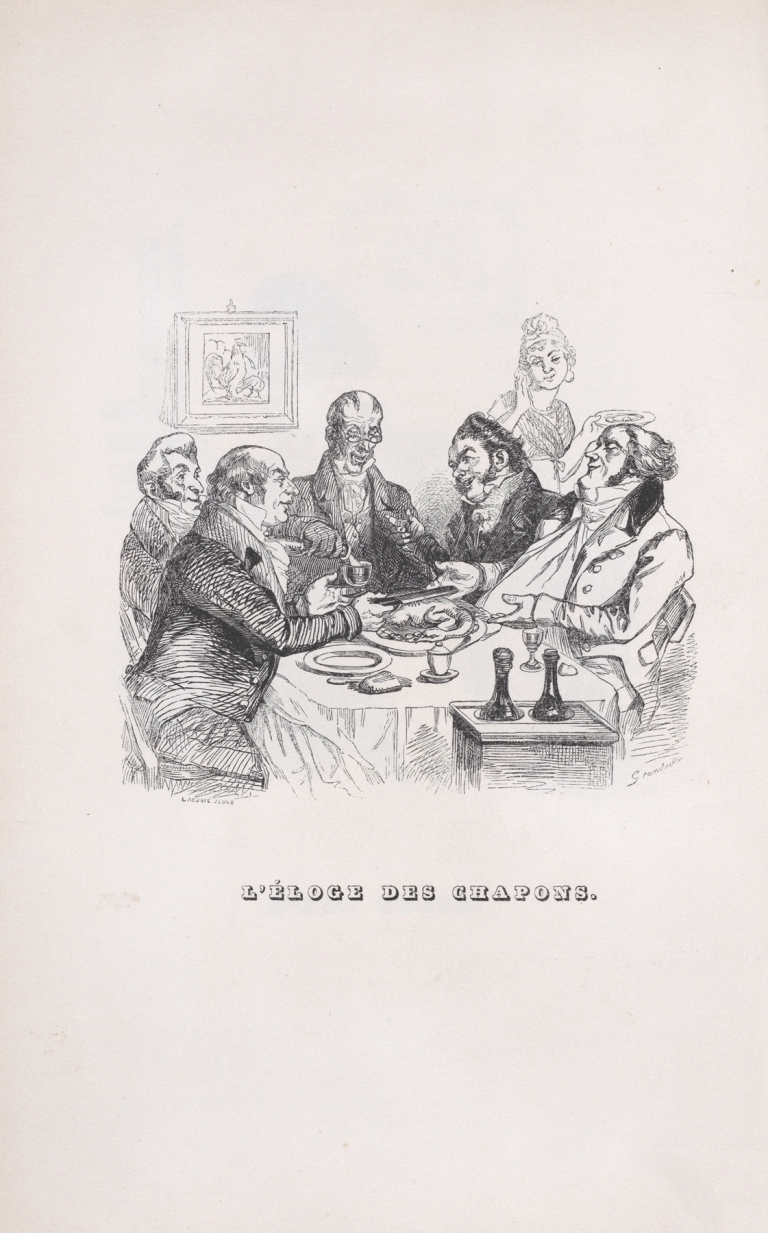 Praise of Chicken by J. J. Grandville