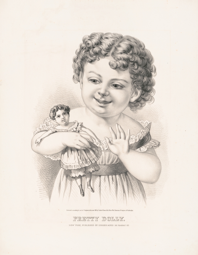 Pretty dolly by Currier & Ives.