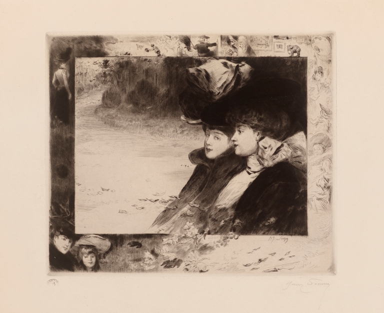 Promenade au Parc avec marges symphoniques by Henri Somm