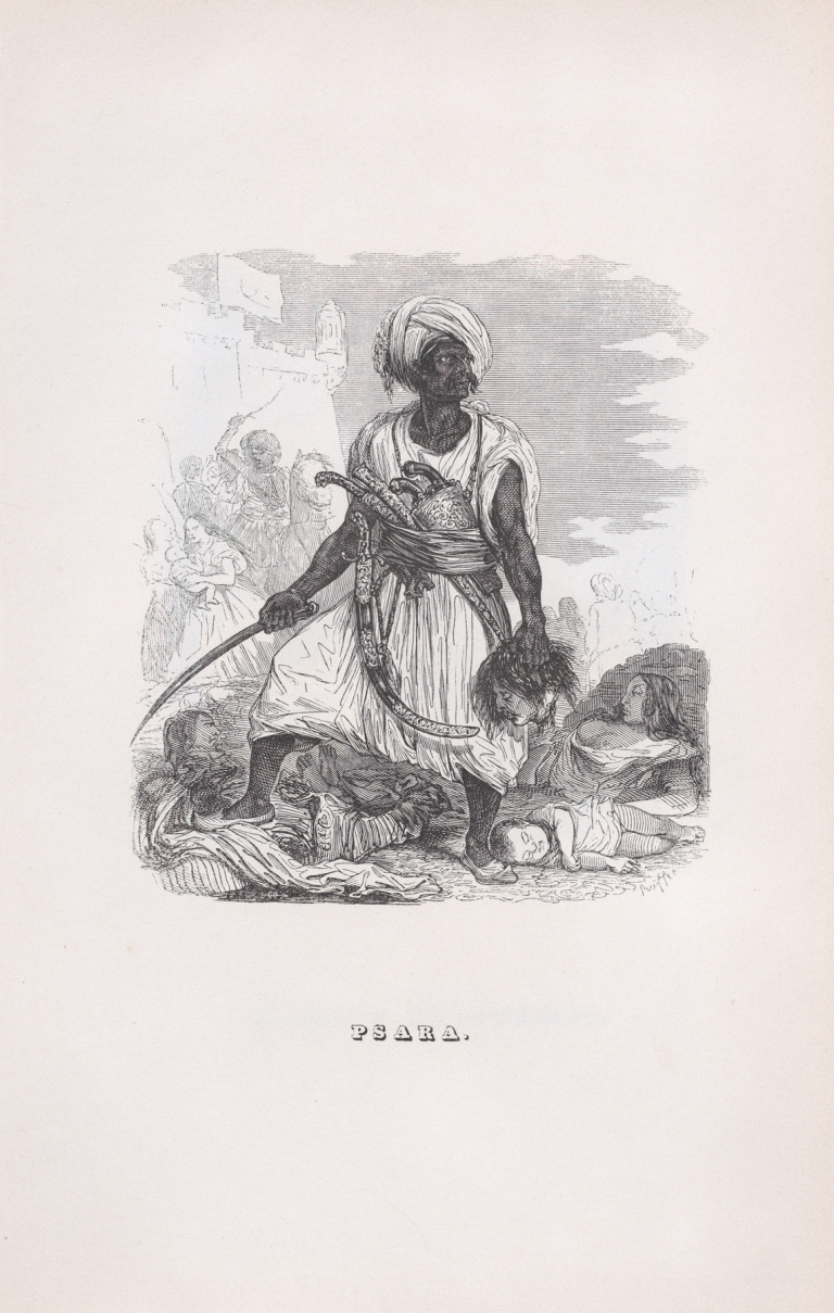 Psara by J. J. Grandville