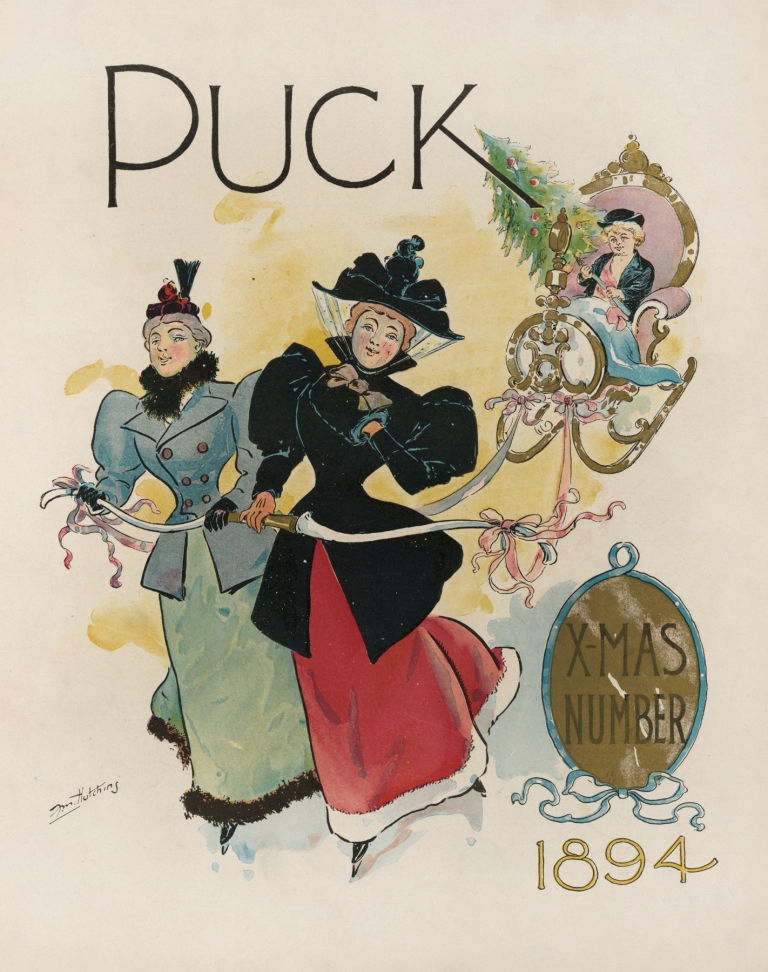 Puck xmas number 1894 by Frank Marion Hutchins