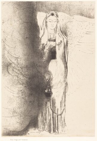 Puis l’ange prit l’encensoir by Odilon Redon