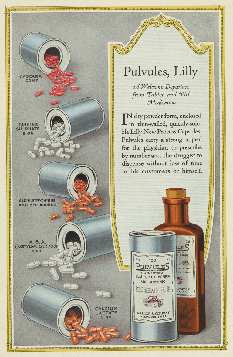 Pulvules, Lilly by Eli Lilly & Company