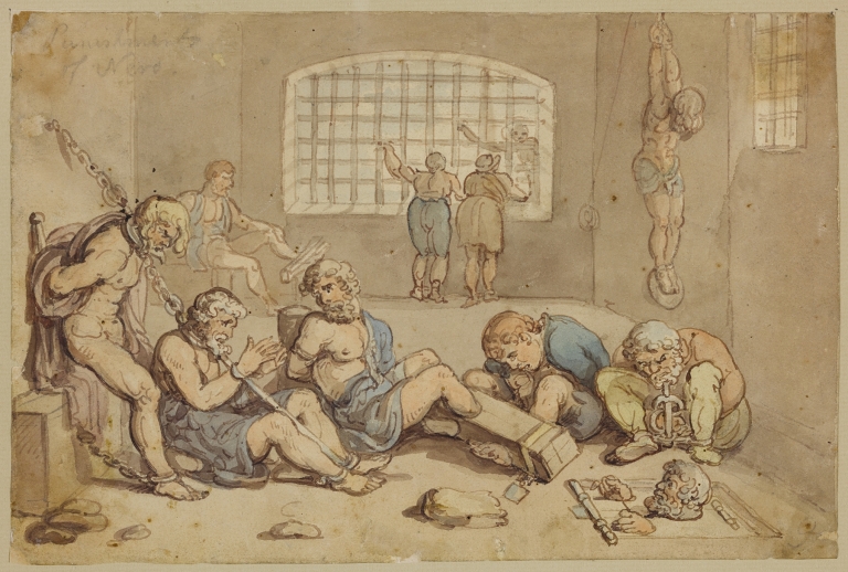 Punishments of Nero by Thomas Rowlandson