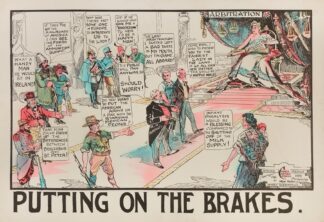 Putting on the Brakes by Carey Cartoon Service