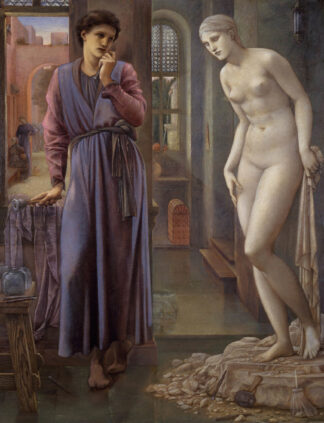Pygmalion And The Image – The Hand Refrains by Sir Edward Coley Burne-Jones