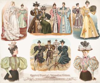 Quarterly report of metropolitan fashions. Autumn, 1895 by Anonymous