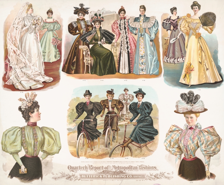 Quarterly report of metropolitan fashions. Autumn, 1895 by Anonymous