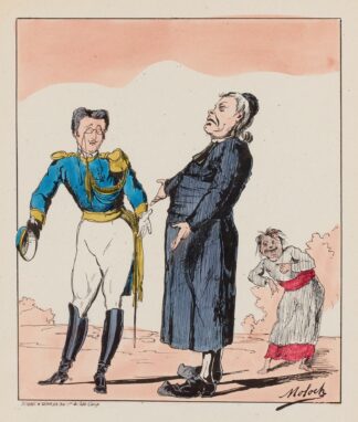 Quatre vingts francs un mille de pièces Cent francs si vous voulez. Non by Moloch (Alphonse Hector Colomb)