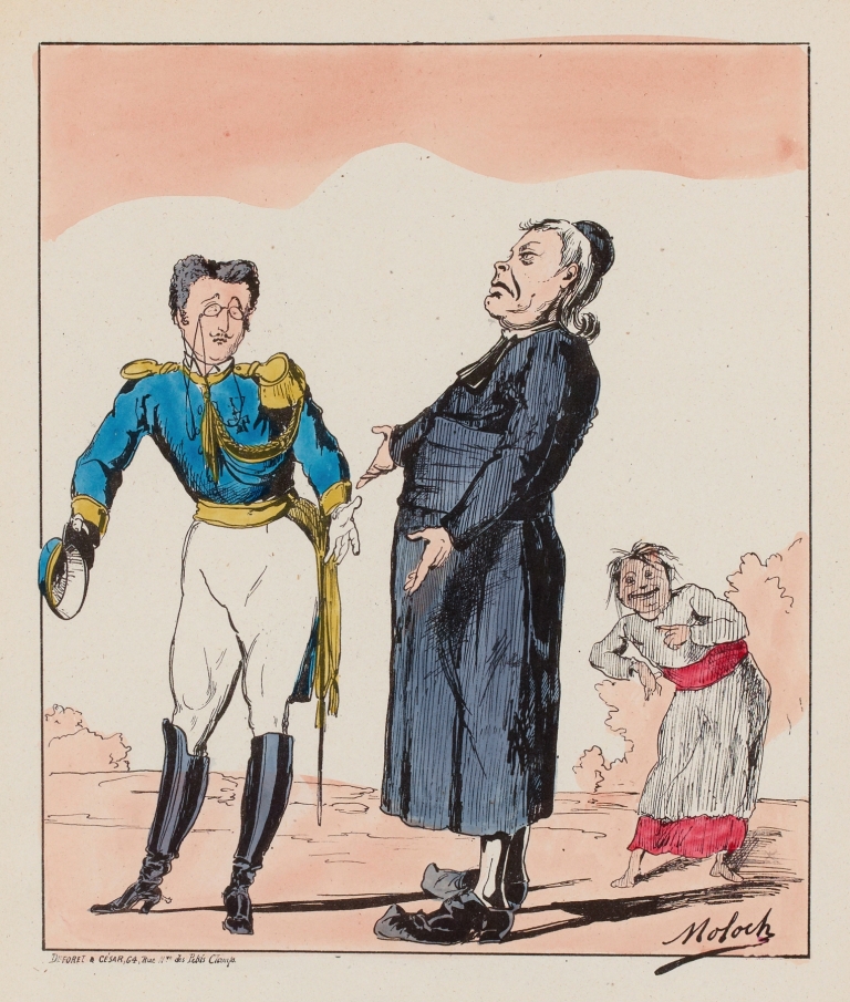 Quatre vingts francs un mille de pièces Cent francs si vous voulez. Non by Moloch (Alphonse Hector Colomb)
