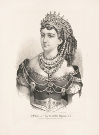 Queen of love and beauty by Currier & Ives.