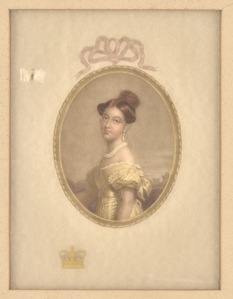 Queen Victoria, aged 18. by G.W.H. Ritchie