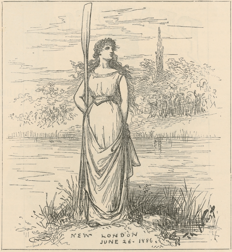 ‘Rah! ‘Rah! ‘Rah! C-O-L-U-M-B-I-A!. by Thomas Nast