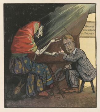 Reading his future by Frank Arthur Nankivell
