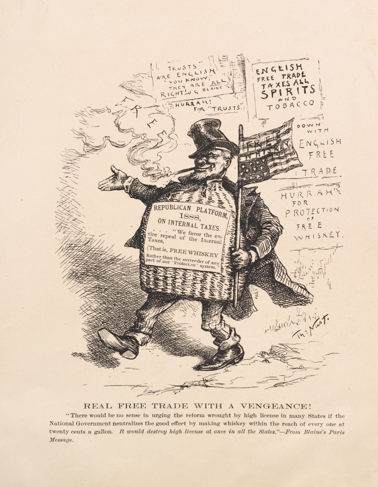Real free trade with a vengeance!. by Thomas Nast