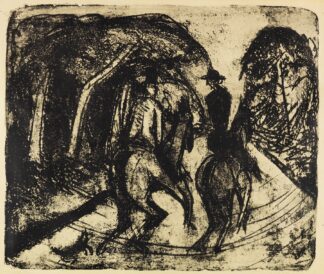 Reiter im Grunewald by Ernst Ludwig Kirchner