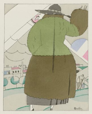 Relation ; Manteau de sports, de Paul Poiret by Charles Martin