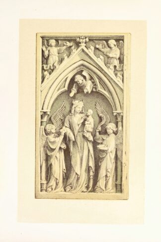Relievo in Carved Ivory—the Virgin and Infant Saviour adored by Angels. by John Charles Robinson