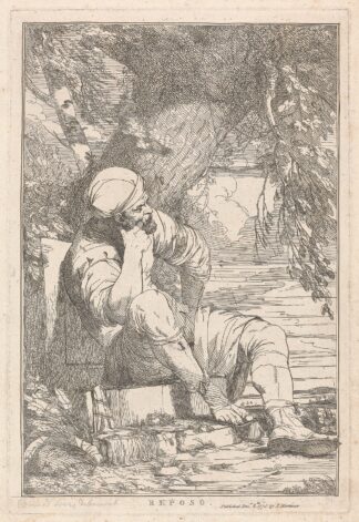 Reposa by John Hamilton Mortimer