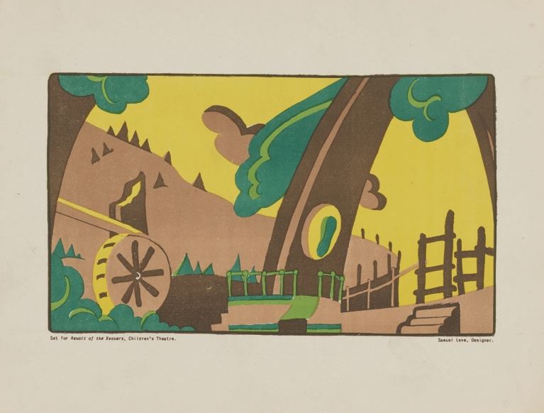 Revolt of the Beavers: Sketch no. 1, ‘Set’ by Sam Leve