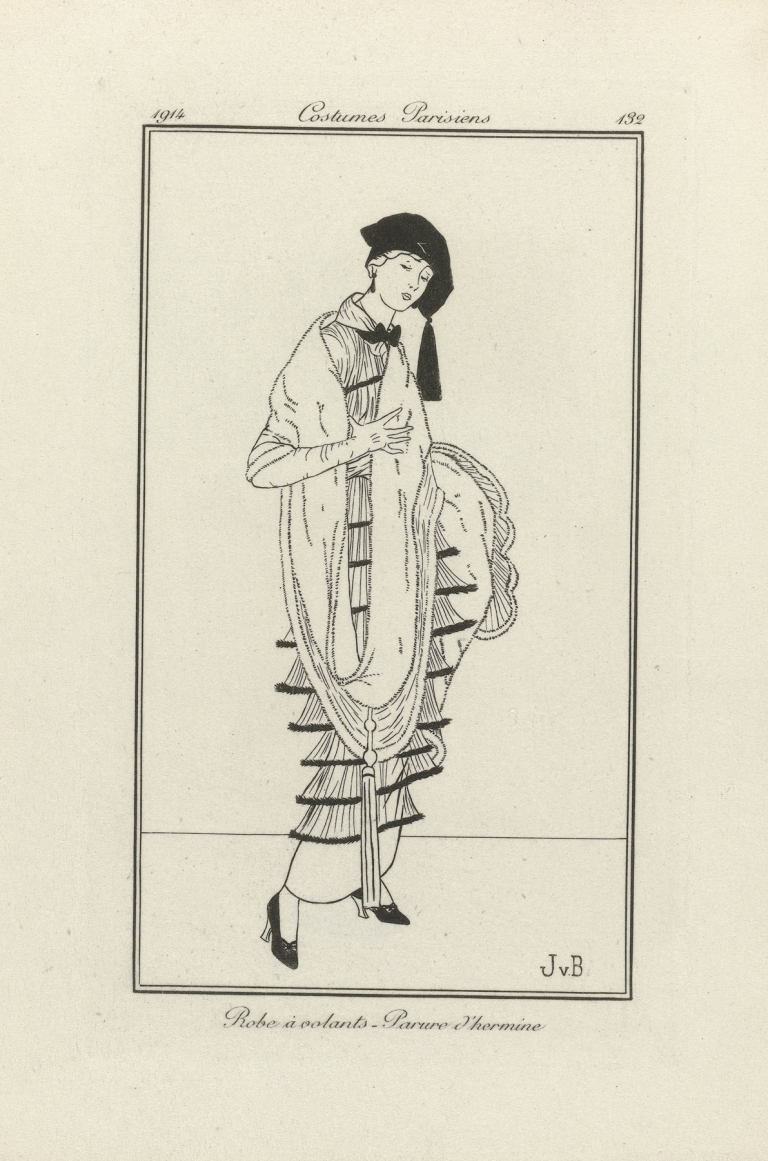 Robe à volants by Jan van Brock