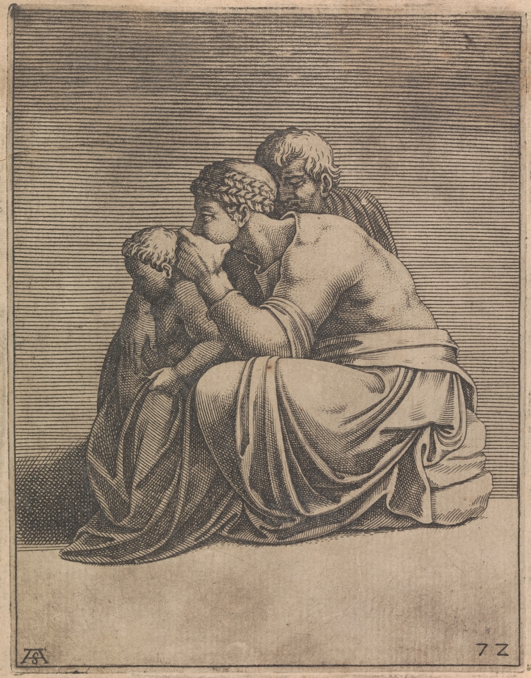Roboam, Ancestor of Christ by Adamo Scultori