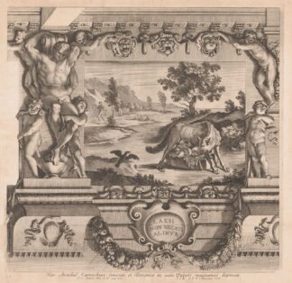 Romulus and Remus with the she-wolf by Jean Boulanger
