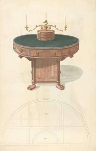 Round table. by Thomas Sheraton