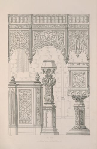 Rudiments of curvilinear design Pl.23 by George Phillips
