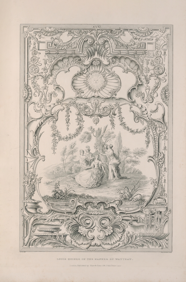 Rudiments of curvilinear design Pl.37 by George Phillips