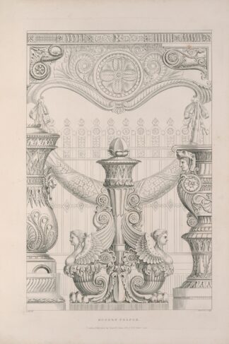 Rudiments of curvilinear design Pl.41 by George Phillips