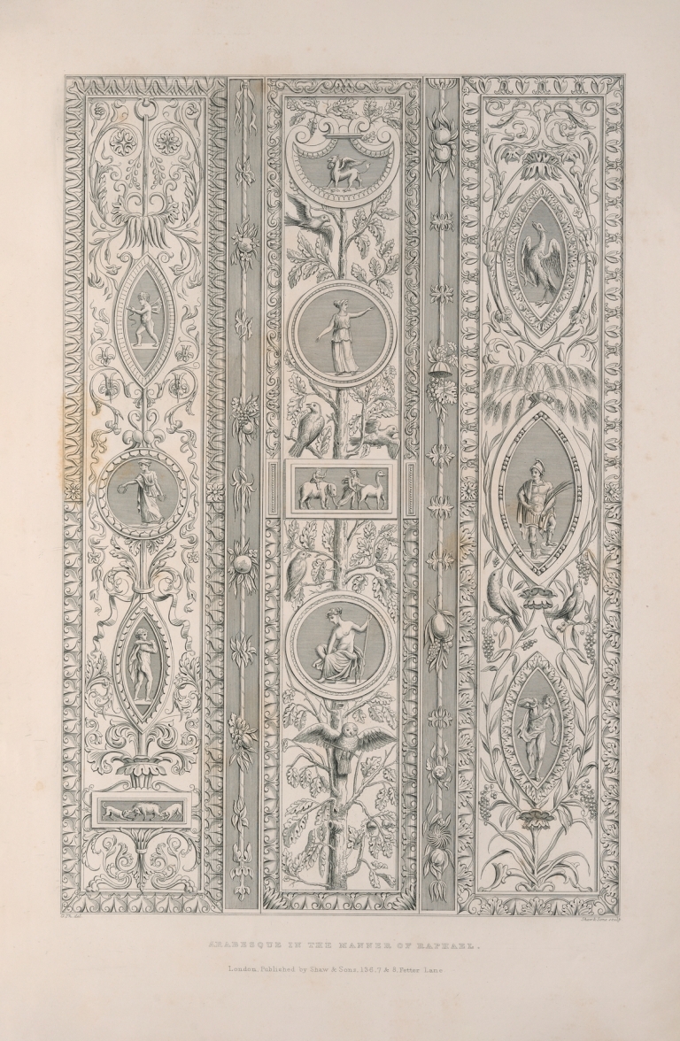 Rudiments of curvilinear design Pl.47 by George Phillips