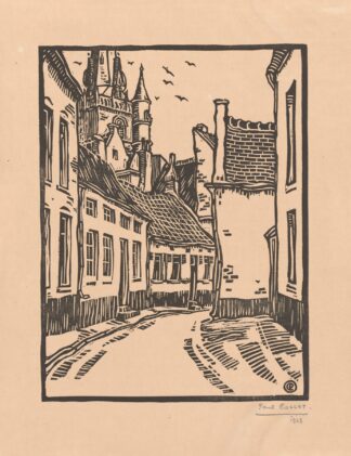 Rue du Coq, Nivelles by Paul Collet
