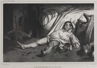 Rue Transnonain, April 15, 1834 by Honoré Daumier